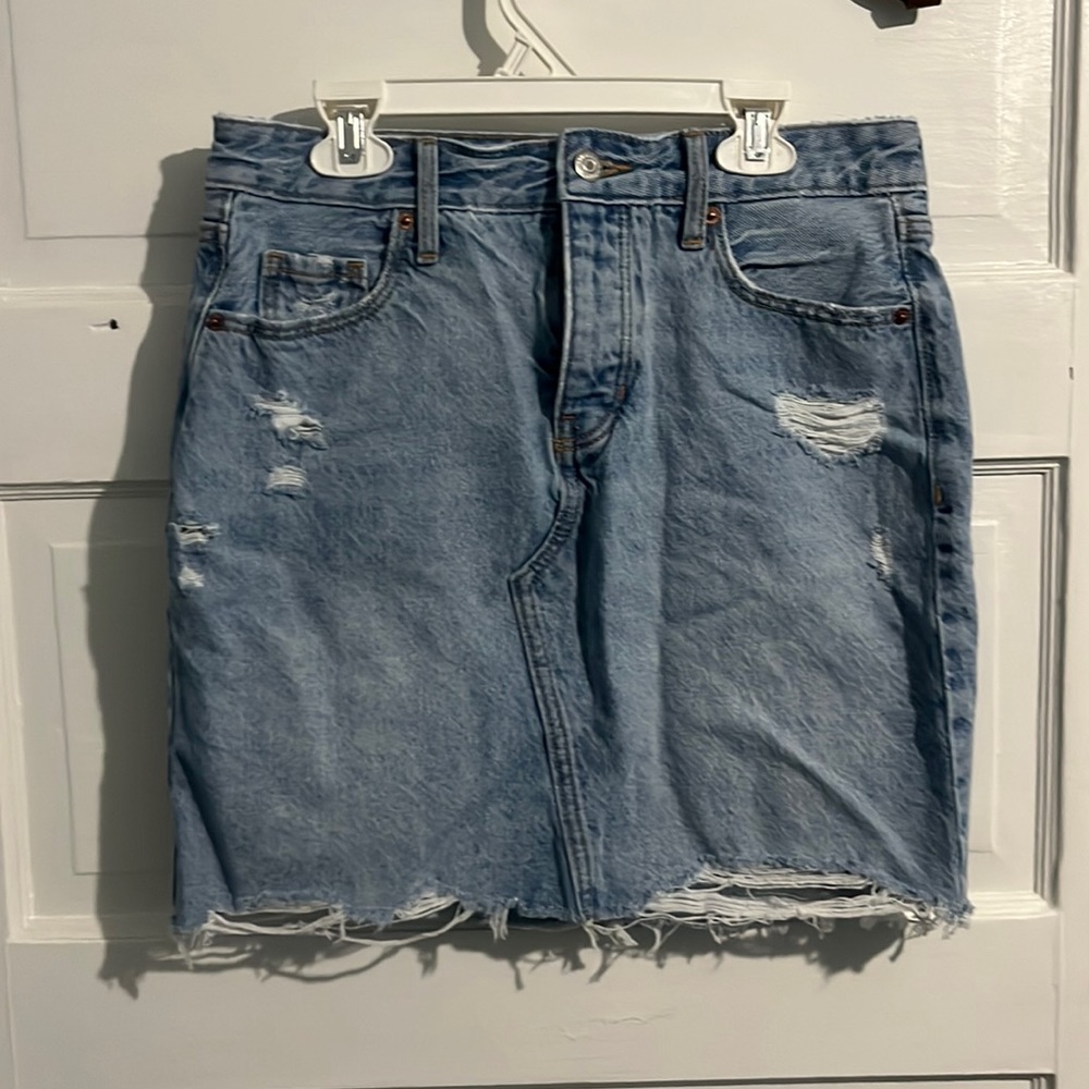 Juniors Denim Skirt